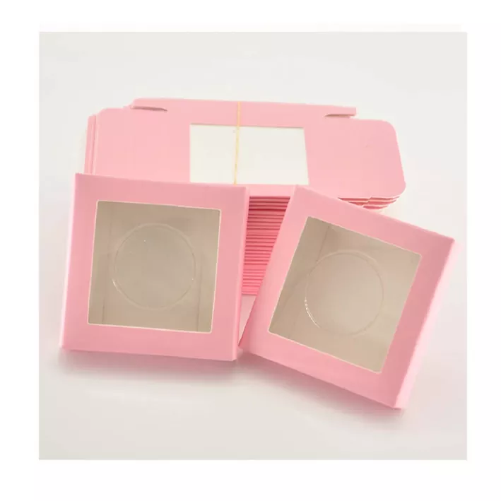 Square Paper Eyelash Box ၊